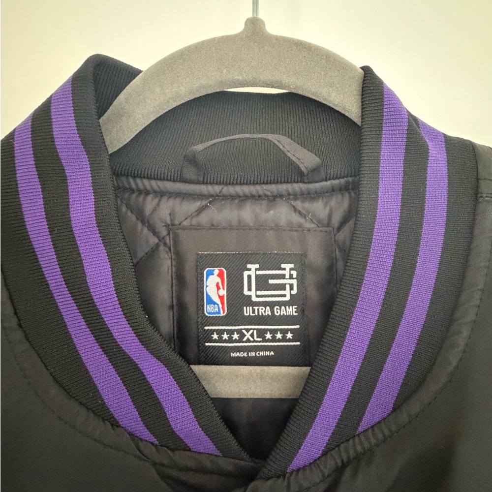 Lakers Black and Purple Varsity Jacket - Picture 4 of 8